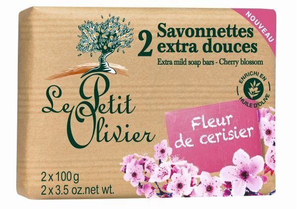 Seep Le Petit Olivier Extra Cherry Blossom 2 x 100 g цена и информация | Seebid | hansapost.ee