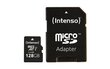 Intenso Micro SDXC UHS-I 256GB (+ SD-adapter) цена и информация | Mälukaardid mobiiltelefonidele | hansapost.ee