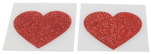 Наклейки на соски Cottelli Collection Accessoires Nipple Sticker Heart цена и информация | БДСМ и фетиш | hansapost.ee