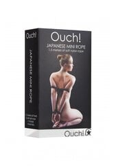 Удерживающая веревка Ouch Japanese Mini Rope, 1,5 м цена и информация | БДСМ и фетиш | hansapost.ee