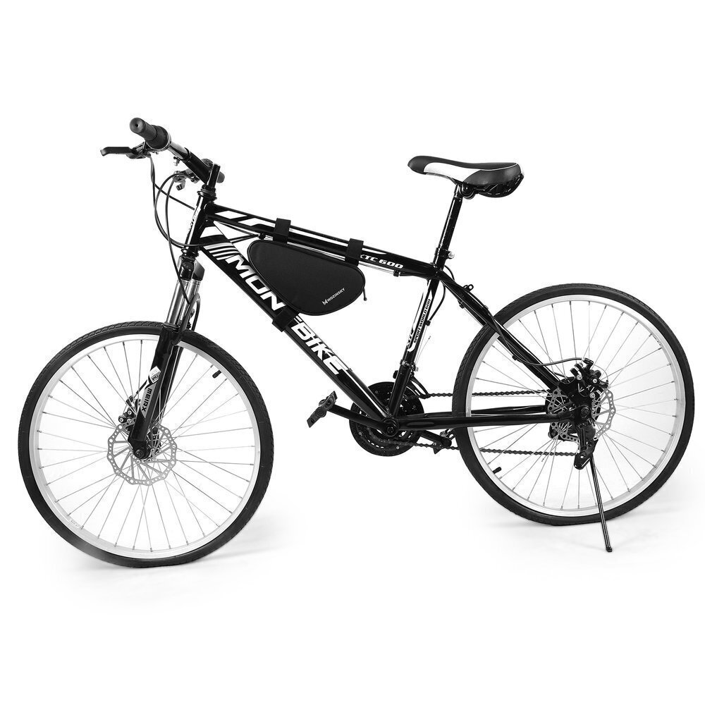 Jalgrattakott raamile Wozinsky WBB11BK 1,5 L, must цена и информация | Rattakotid ja telefonikotid | hansapost.ee