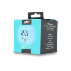 Электронные часы - будильник Setty, синие цена и информация | Часы | hansapost.ee