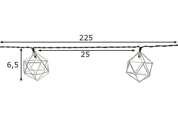 Valguskett Edge hind ja info | Jõulutuled | hansapost.ee
