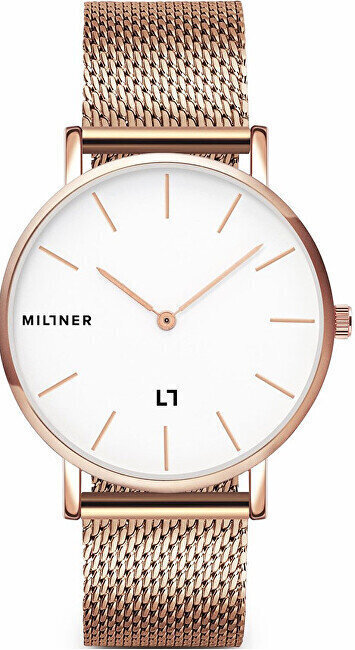 Naiste käekell Millner Mayfair Rose Gold 39 mm цена и информация | Käekellad naistele | hansapost.ee