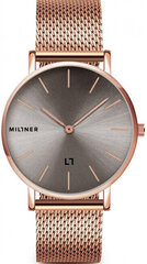 Naiste käekell Millner Mayfair Rose Graphite 39 mm price and information | Käekellad naistele | hansapost.ee