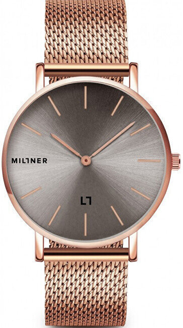 Naiste käekell Millner Mayfair Rose Graphite 39 mm цена и информация | Käekellad naistele | hansapost.ee