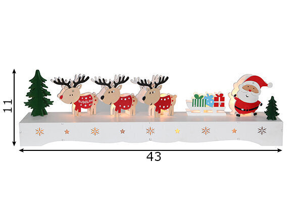 Dekoratsioon Rudolf hind ja info | Jõulukaunistused | hansapost.ee