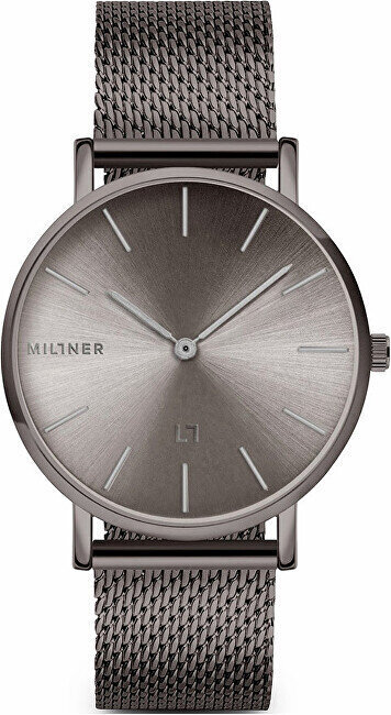 Naiste käekell Millner Mayfair Graphite 39 mm цена и информация | Käekellad naistele | hansapost.ee