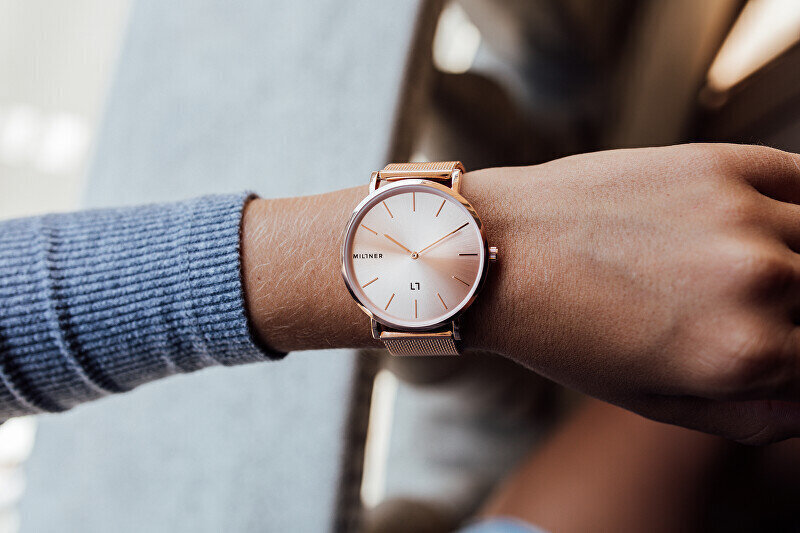 Naiste käekell Millner Mayfair S Pink 36 mm цена и информация | Käekellad naistele | hansapost.ee