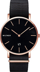 Женские часы Millner Black Fabric цена и информация | Женские часы | hansapost.ee