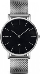 Naiste käekell Millner Mayfair Silver Black 39 mm price and information | Watches for women | hansapost.ee