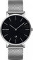 Naiste käekell Millner Mayfair Silver Black 39 mm hind ja info | Käekellad naistele | hansapost.ee