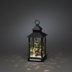 Рождественское светящееся украшение/фонарь Santa, 32 см цена и информация | Рождественские украшения | hansapost.ee