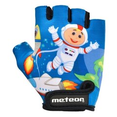 Детские велосипедные перчатки Meteor Junior Space цена и информация | Велосипедные перчатки | hansapost.ee