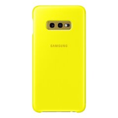 Samsung Clear View Cover EF-ZG970CY для S10e желтый цена и информация | Чехлы для телефонов | hansapost.ee