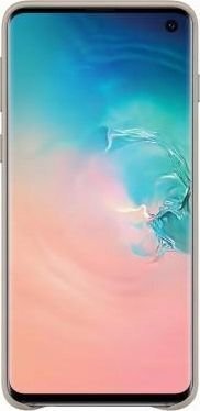 Nahast ümbris Samsung Galaxy S10 Plus jaoks, hall hind ja info | Telefonide kaitsekaaned ja -ümbrised | hansapost.ee