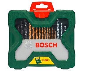 30-osaline Bosch X-Line Titanium komplekt price and information | Hand tools | hansapost.ee