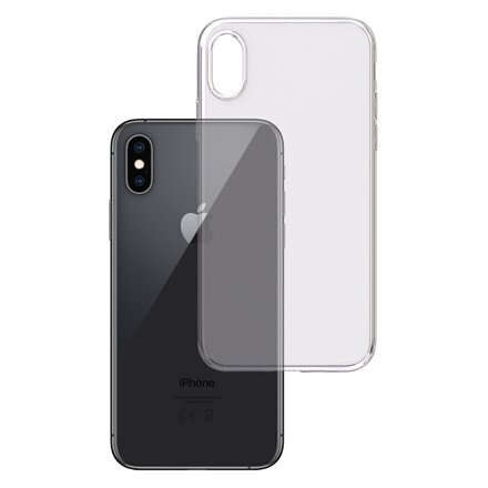 Telefoniümbris 3MK Clear Case 1,2mm Apple iPhone XS hind ja info | Telefonide kaitsekaaned ja -ümbrised | hansapost.ee