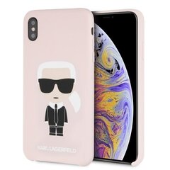 Telefoniümbris Karl Lagerfeld KLHCI65SLFKPI iPhone Xs Max hind ja info | Telefonide kaitsekaaned ja -ümbrised | hansapost.ee