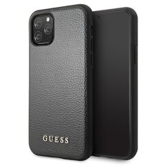 Guess GUHCN58IGLBK iPhone 11 Pro must/black hard case Iridescent hind ja info | Telefonide kaitsekaaned ja -ümbrised | hansapost.ee