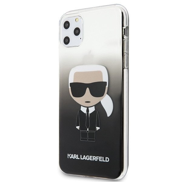 Telefoniümbris Karl Lagerfeld KLHCN65TRDFKBK iPhone 11 Pro Max black Gradient Ikonik Karl цена и информация | Telefonide kaitsekaaned ja -ümbrised | hansapost.ee