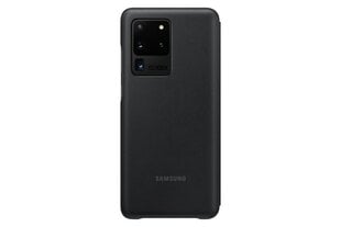 Samsung LED View Cover EF-NG988PB S20 Ultra jaoks must hind ja info | Telefonide kaitsekaaned ja -ümbrised | hansapost.ee