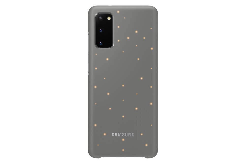 EF-KG980CJE Samsung LED Cover for Galaxy S20 Gray цена и информация | Telefonide kaitsekaaned ja -ümbrised | hansapost.ee