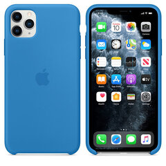 Apple Silicone Case, sobib iPhone 11 Pro Max jaoks, sinine цена и информация | Чехлы для телефонов | hansapost.ee