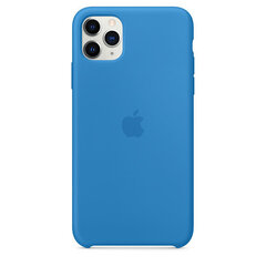 Apple Silicone Case, sobib iPhone 11 Pro Max jaoks, sinine цена и информация | Чехлы для телефонов | hansapost.ee