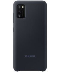 EF-PA415TBE Samsungi silikoonkate Galaxy A41 Black jaoks hind ja info | Telefonide kaitsekaaned ja -ümbrised | hansapost.ee