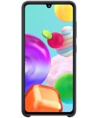 EF-PA415TBE Samsungi silikoonkate Galaxy A41 Black jaoks цена и информация | Чехлы для телефонов | hansapost.ee