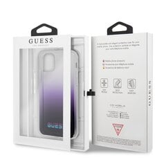 Guess iPhone 11 Pro Max GUHCN65DGCPU purple hard case California hind ja info | Telefonide kaitsekaaned ja -ümbrised | hansapost.ee
