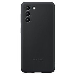 Evelatus Galaxy S21 Plus Soft Touch Silicone Black цена и информация | Чехлы для телефонов | hansapost.ee