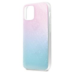 Apple iPhone 12 Mini ümbris Guess 3D Raised Gradient Blue hind ja info | Telefonide kaitsekaaned ja -ümbrised | hansapost.ee