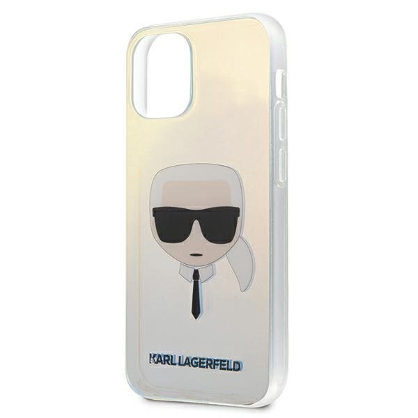 Karl Lagerfeld KLHCP12SPCKHML iPhone 12 mini 5.4 jaoks, läbipaistev цена и информация | Telefonide kaitsekaaned ja -ümbrised | hansapost.ee