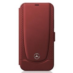 Чехол Mercedes MEFLBKP12MARMRE для iPhone 12/12 Pro 6.1, красный цена и информация | Чехлы для телефонов | hansapost.ee