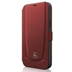 Mercedes MEFLBKP12SARMRE, telefonile iPhone 12 mini 5,4, punane hind ja info | Telefonide kaitsekaaned ja -ümbrised | hansapost.ee
