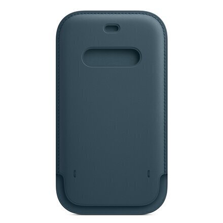 Apple iPhone 12 mini Leather Sleeve with MagSafe, Baltic Blue hind ja info | Telefonide kaitsekaaned ja -ümbrised | hansapost.ee