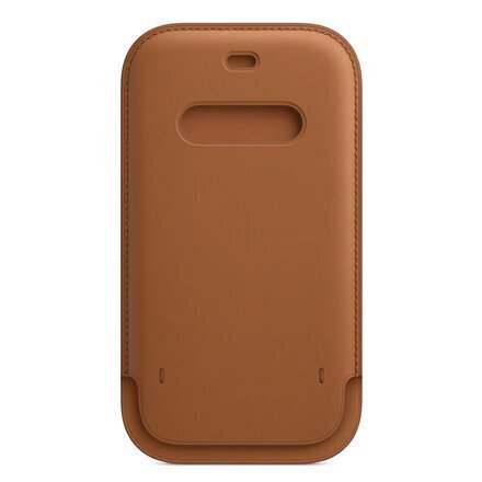 Apple iPhone 12/12 Pro Leather Sleeve with MagSafe, Saddle Brown hind ja info | Telefonide kaitsekaaned ja -ümbrised | hansapost.ee