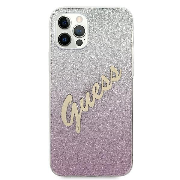 Telefoniümbris Guess GUHCP12MPCUGLSPI telefonile iPhone 12/12 Pro 6,1" цена и информация | Telefonide kaitsekaaned ja -ümbrised | hansapost.ee