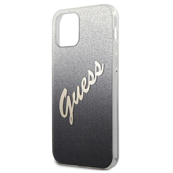Ümbris Guess GUHCP12SPCUGLSBK, telefonile iPhone 12 mini hind ja info | Telefonide kaitsekaaned ja -ümbrised | hansapost.ee