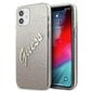 Ümbris Guess GUHCP12SPCUGLSGO, telefonile iPhone 12 mini 5,4" hind ja info | Telefonide kaitsekaaned ja -ümbrised | hansapost.ee