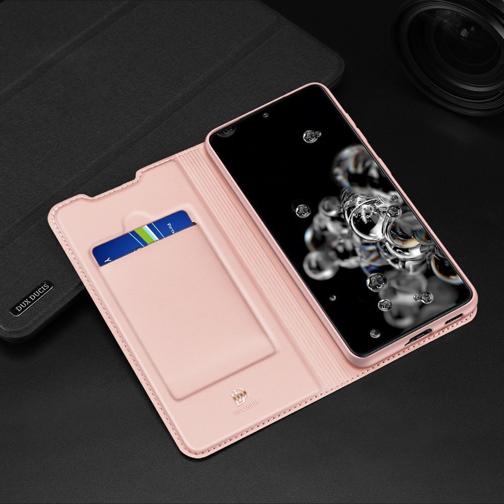 Telefoniümbris Dux Ducis Skin Pro, telefonile Samsung Galaxy S21, roosa цена и информация | Telefonide kaitsekaaned ja -ümbrised | hansapost.ee