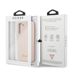 Ümbris Guess GUHCS21MLSLMGLP telefonile S21+ G996, roosa цена и информация | Чехлы для телефонов | hansapost.ee