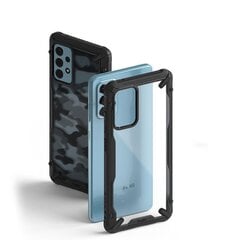 Чехол Ringke Fusion X Camo для Samsung Galaxy A52 5G/ A52, черный цена и информация | Чехлы для телефонов | hansapost.ee