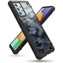 Telefoniümbris Ringke Fusion X Camo sobib Samsung Galaxy A52 5G / A52, must hind ja info | Telefonide kaitsekaaned ja -ümbrised | hansapost.ee