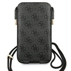 Сумка для телефона Guess GUHCP12L4GPSGR 6,7 " серый / grey 4G Metal Logo цена и информация | Чехлы для телефонов | hansapost.ee