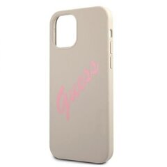 Ümbris Guess Vintage Pink Cover, telefonile Apple iPhone 12 Pro Max 6.7, hall цена и информация | Чехлы для телефонов | hansapost.ee