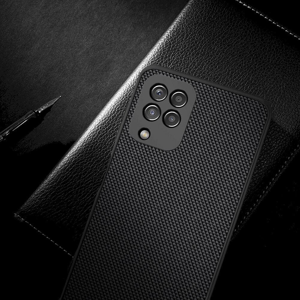 Nillkin Textured Hard Case for Samsung Galaxy A22 4G Black цена и информация | Telefonide kaitsekaaned ja -ümbrised | hansapost.ee