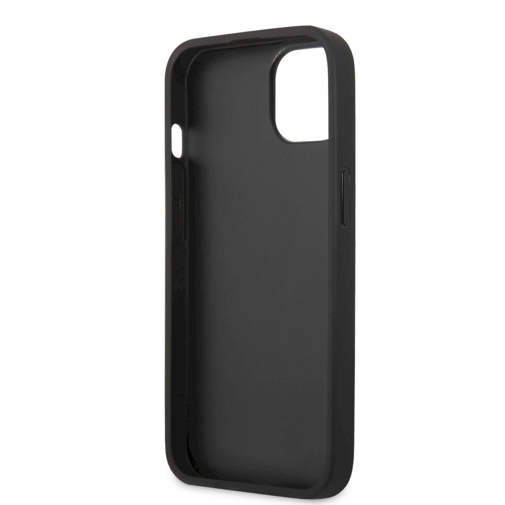 GUHCP13S4GDGR Guess PU 4G Printed Stripe Case for iPhone 13 Mini Grey hind ja info | Telefonide kaitsekaaned ja -ümbrised | hansapost.ee